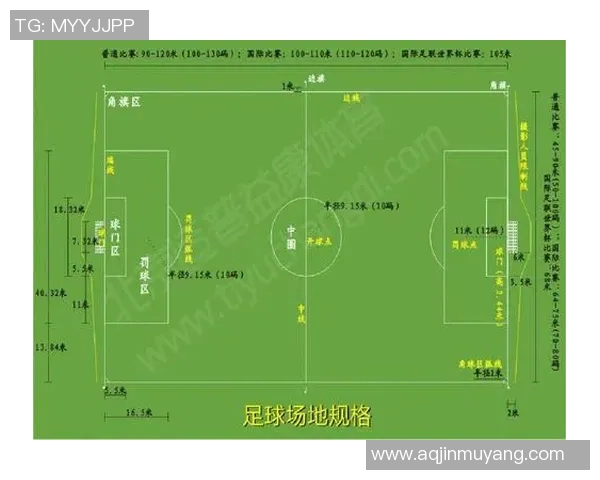 标准足球场的面积是多少亩以及相关的场地尺寸解析